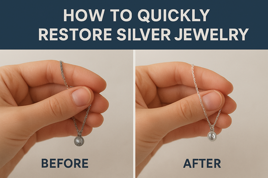 How to Quickly Restore Silver Jewelry with Toothpaste (Shiny Again in Just 30 Minutes!)