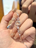 Cute Solid Sterling Silver Bracelet for Women & Girls