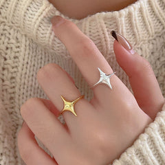 Sparkle Star 925 Silver Ring