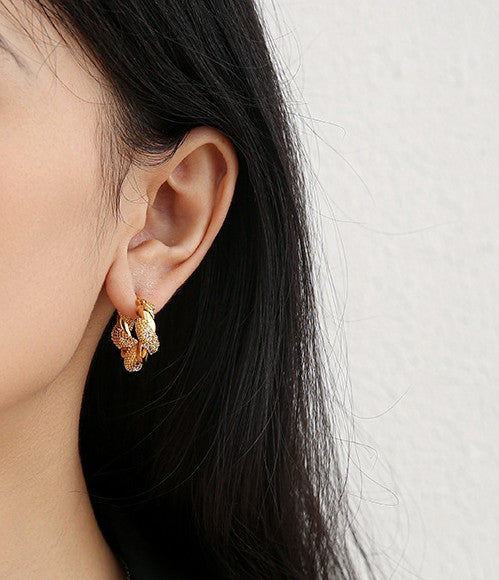 「 Golden Ivy」 Earring