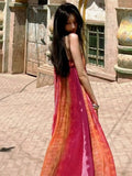 Tie-Dye Maxi Dress for Women