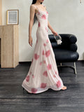 Peach Blossom in the Air Dress