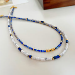 Odyssey Natural Stone Beads Necklace