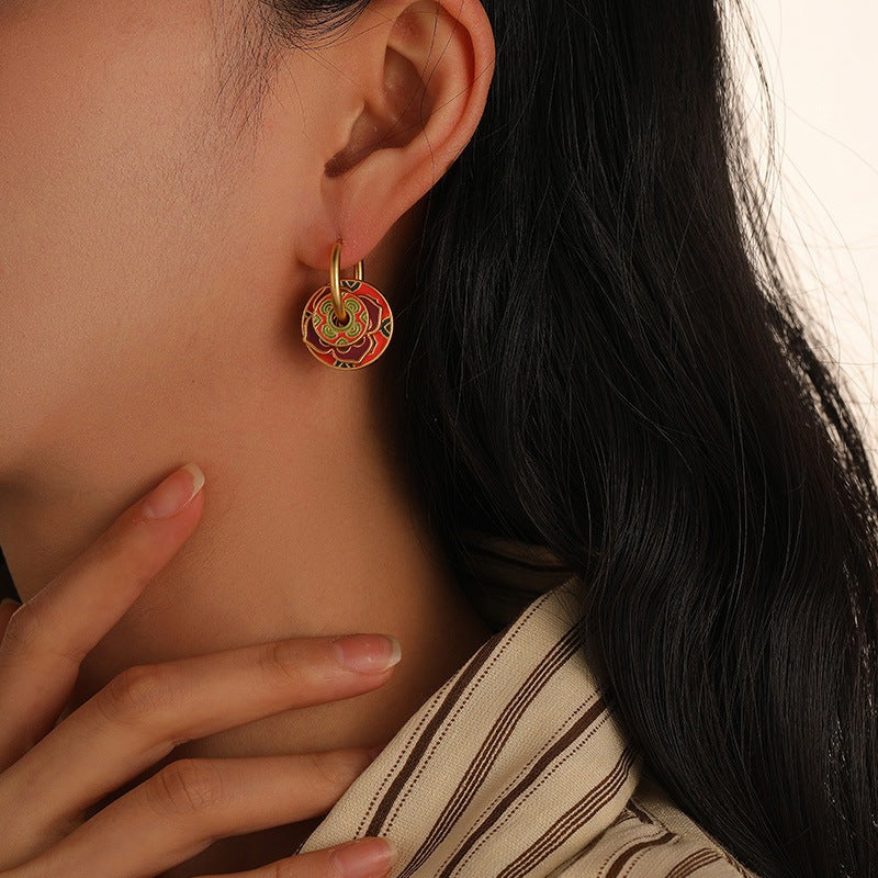 「  Luxe Palace」Earring - Versatile Style