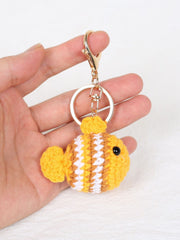 Ugly Fish Handmade Crochet KeyChain