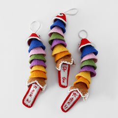 “Rich Every Year” Crochet 8 Layered Fish Hanging