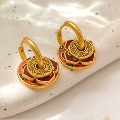 「  Luxe Palace」Earring - Versatile Style