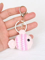 Ugly Fish Handmade Crochet KeyChain