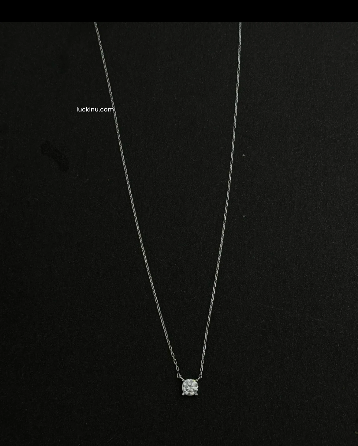 925 Silver Classic 4mm 5mm Booger Diamond Pendant Necklace
