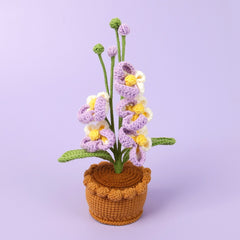 All Crochet Potted Phalaenopsis Orchids Home Decor Gift Ideas