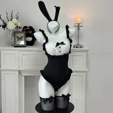 Cute Bunny Girl Onesie Cosplay Lingerie