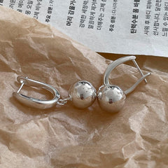 925 Silver Sphere Elegance Earring