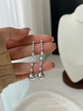 bridal teardrop earrings