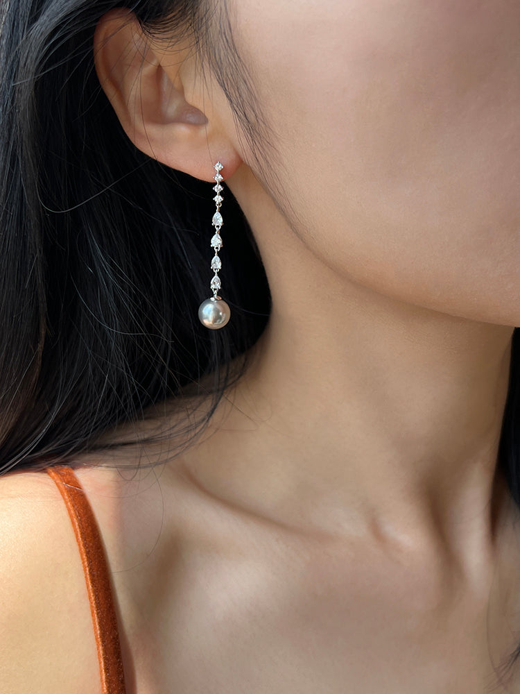 baroque pearl earrings