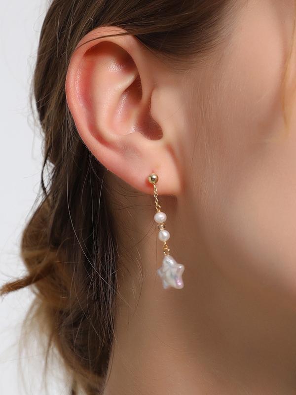 baroque pearl earrings