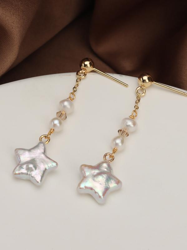 baroque pearl earrings