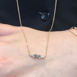dainty gold necklace