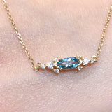 art deco pendant necklace