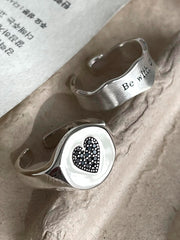 Be With You 925 Silver Ring