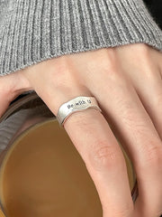 Be With You 925 Silver Ring