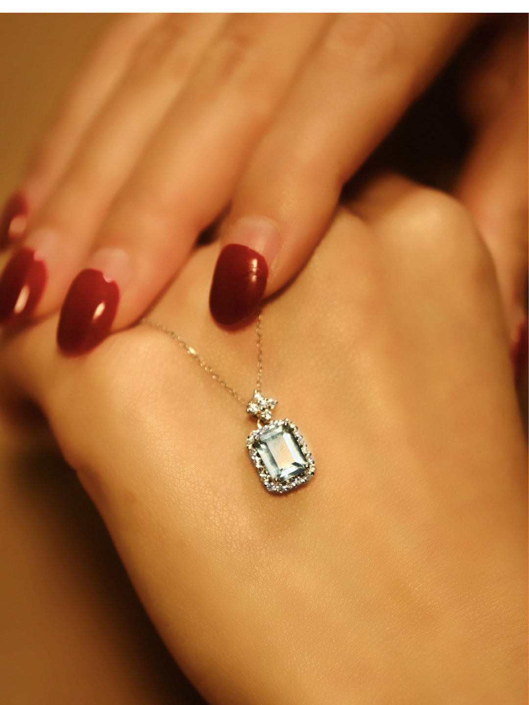bridal crystal necklace