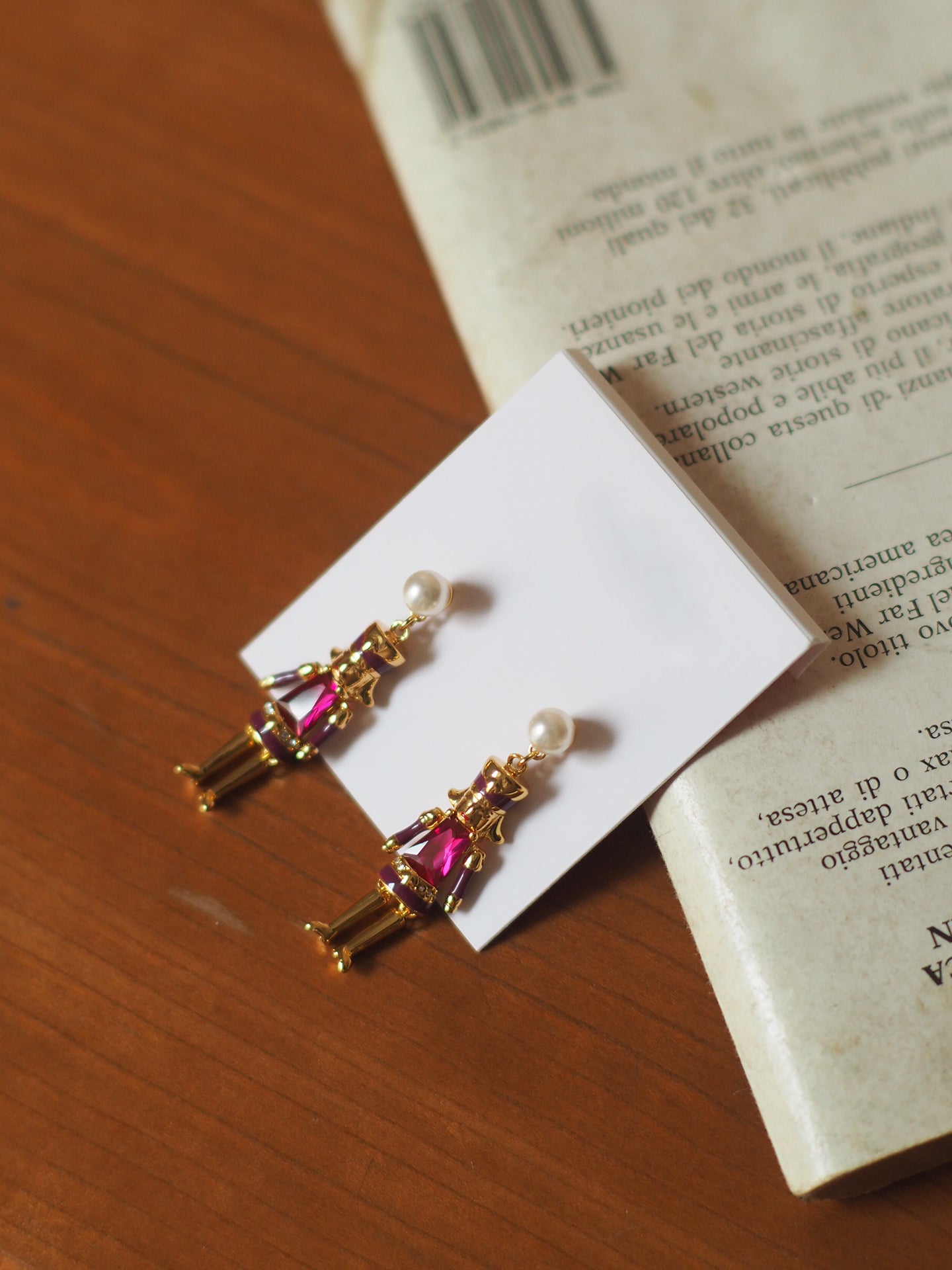 vintage statement earring