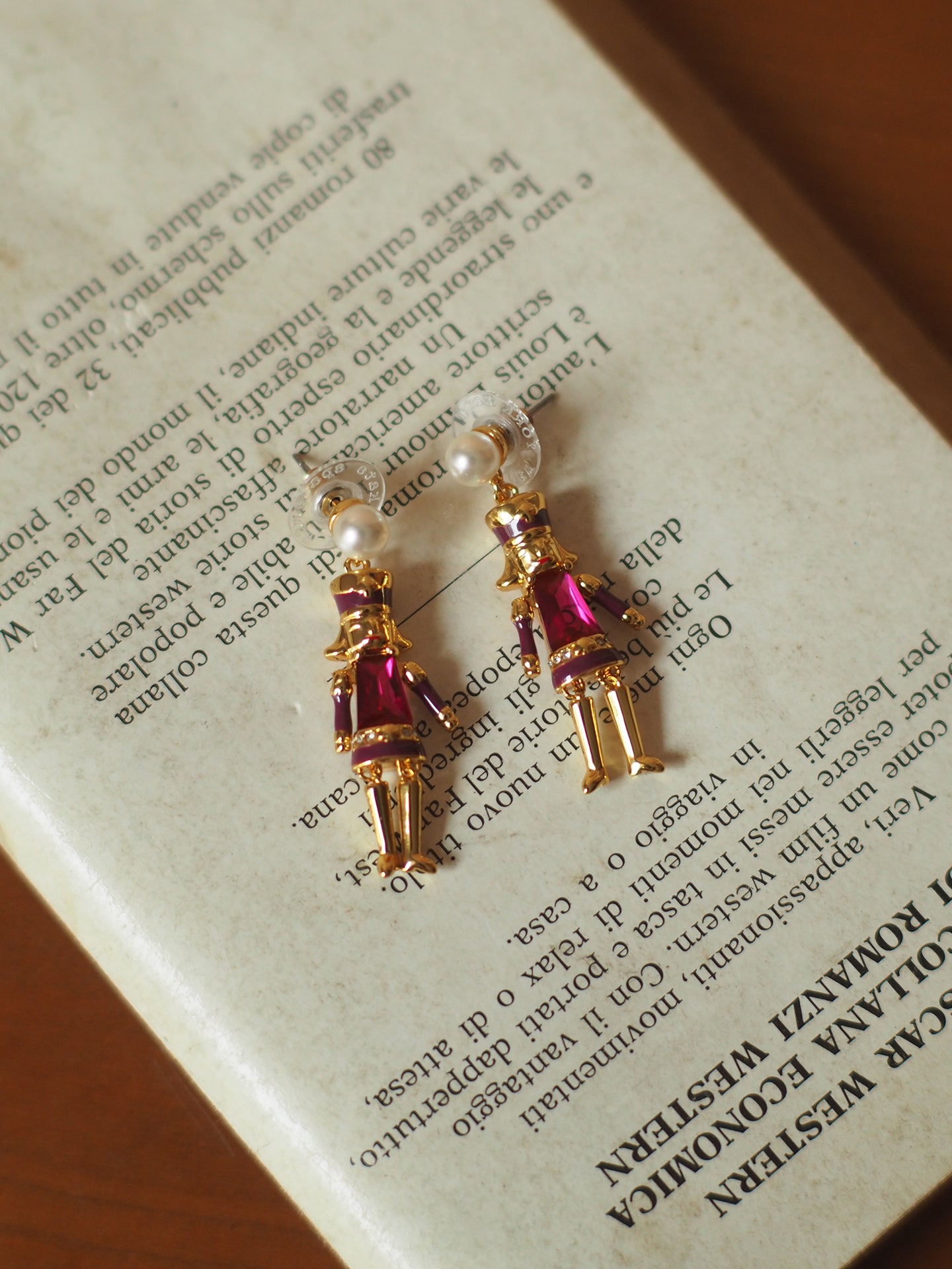 vintage statement earring