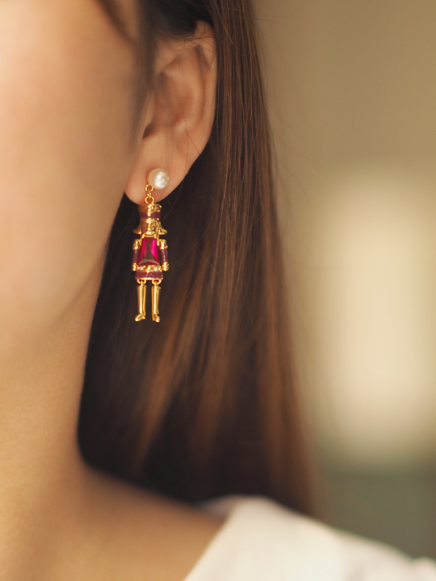 vintage statement earring