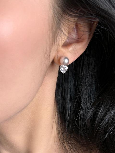 bridal teardrop earrings