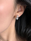 bridal teardrop earrings