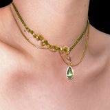 art deco pendant necklace