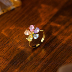 Renata 925 Silver Crystal Ring