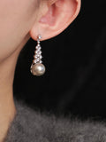 bridal teardrop earrings
