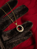 art deco pendant necklace