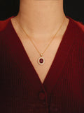 art deco pendant necklace