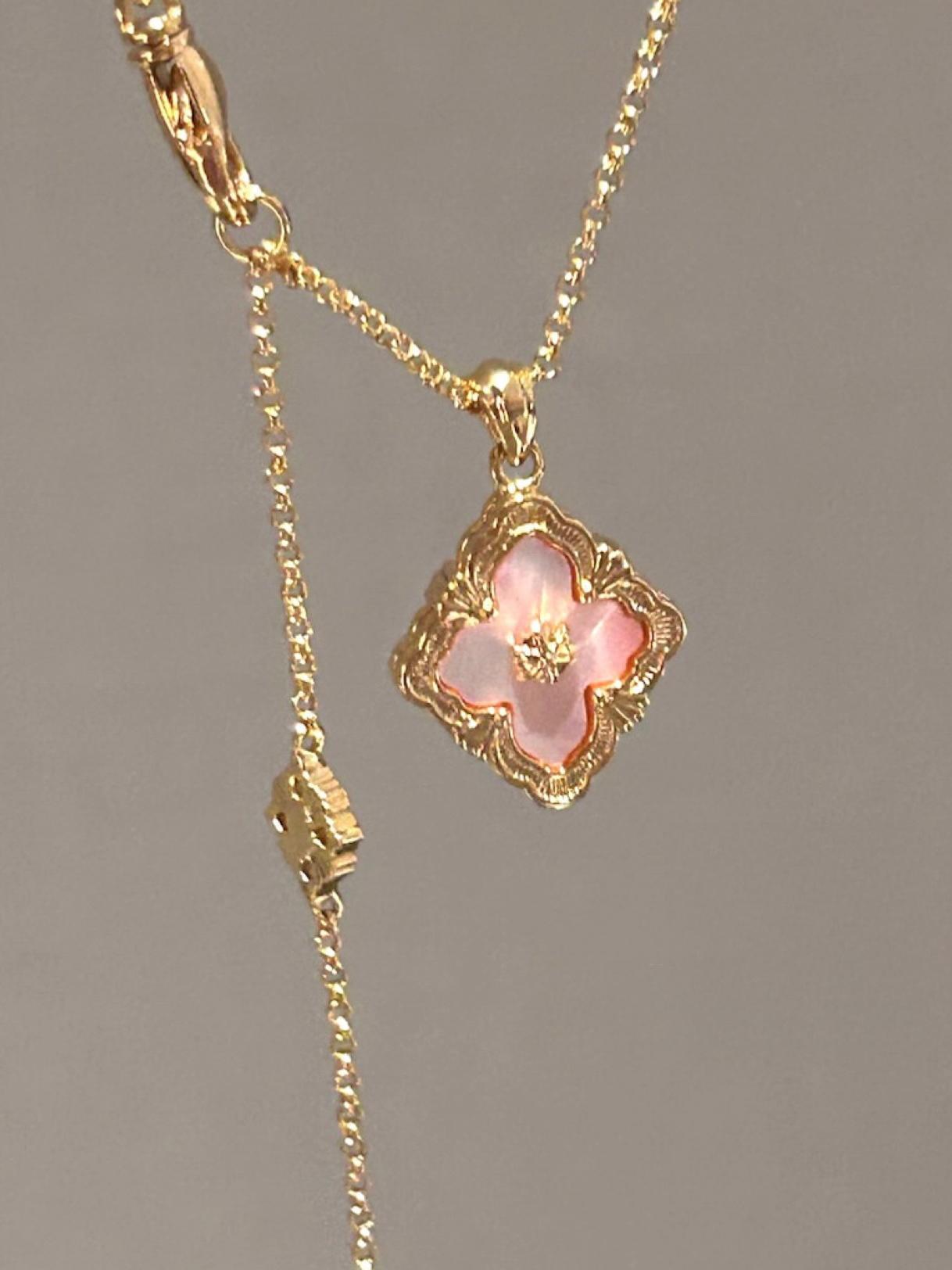 art deco pendant necklace