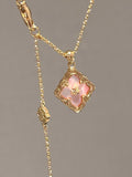 art deco pendant necklace