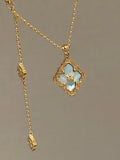 art deco pendant necklace