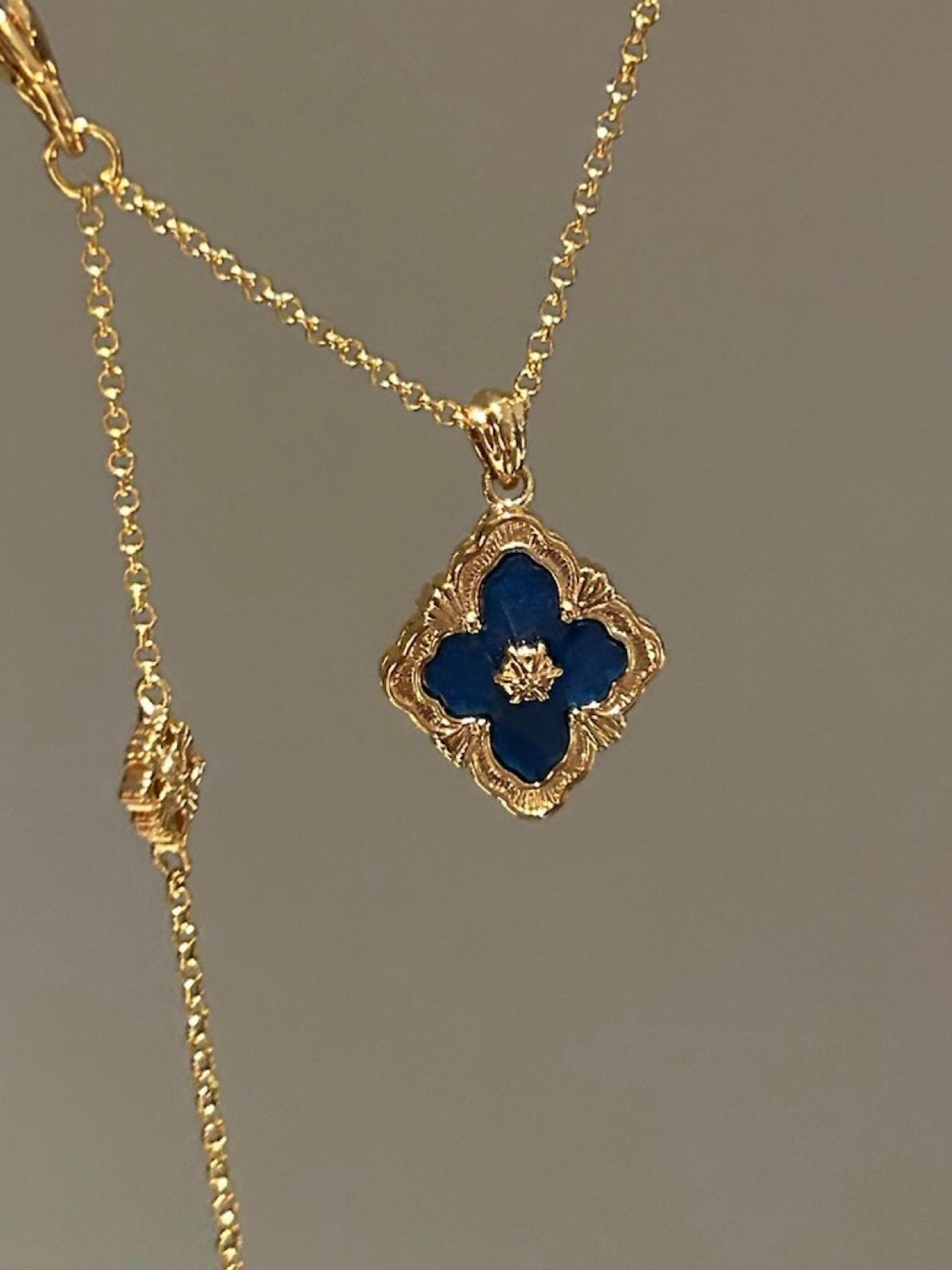 art deco pendant necklace