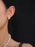 heirloom inspired ring antique style signet ring Stud