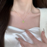art deco pendant necklace