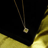 dainty gold necklace