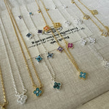 dainty silver necklace