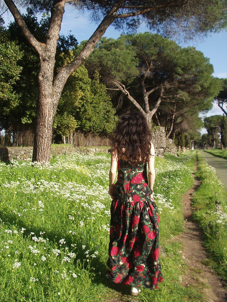 Floral Strappy Dress