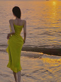 Green Beach Dress