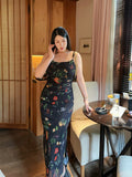 Hathaway Floral Slip Dress Plus-Size