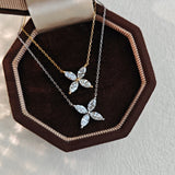 minimalist silver necklace