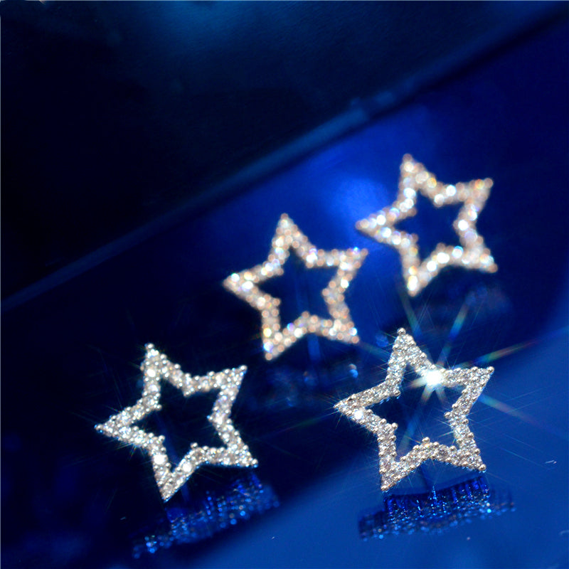 Minimalist Star Stud Earrings