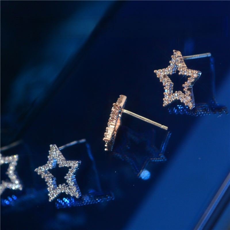 Minimalist Star Stud Earrings