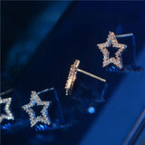 Minimalist Star Stud Earrings
